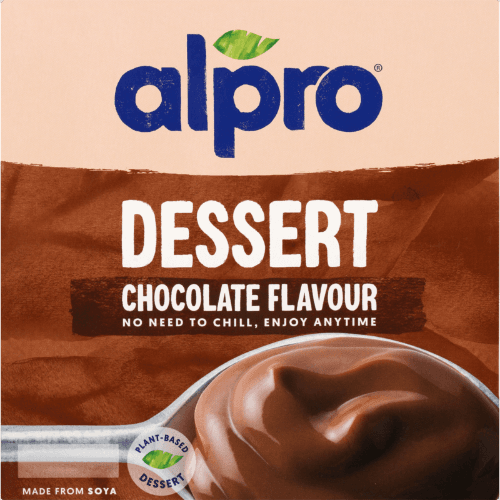 Alpro Soya Soy Dessert Chocolate 4 pack