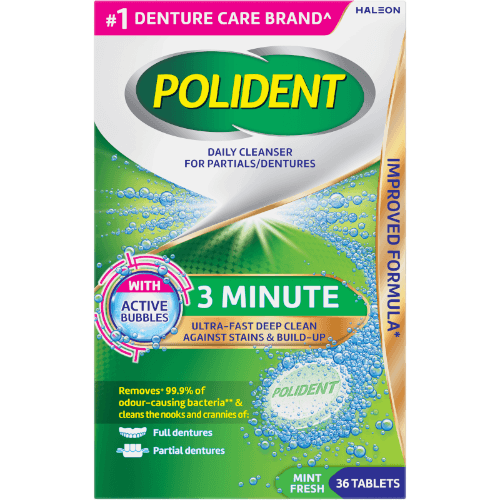 Polident 3 Minute Daily Cleanser For Dentures