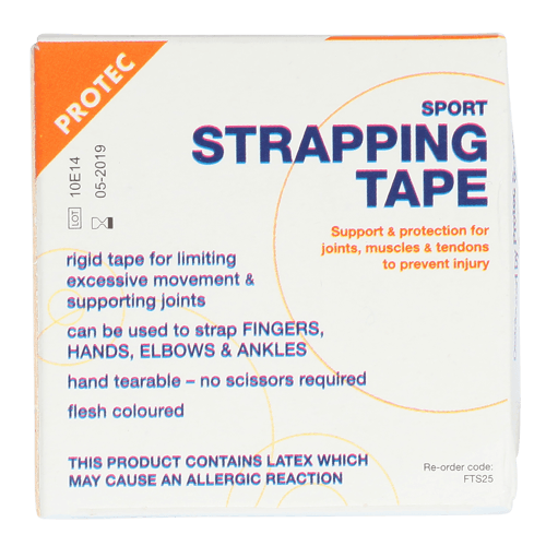 Protec Sport Strapping Tape 2.5cm x 5m