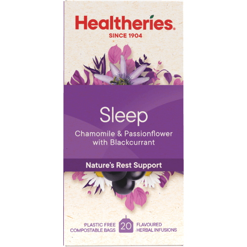 Healtheries Sleep Chamomile & Passionflower With Blackcurrant Tea Bags