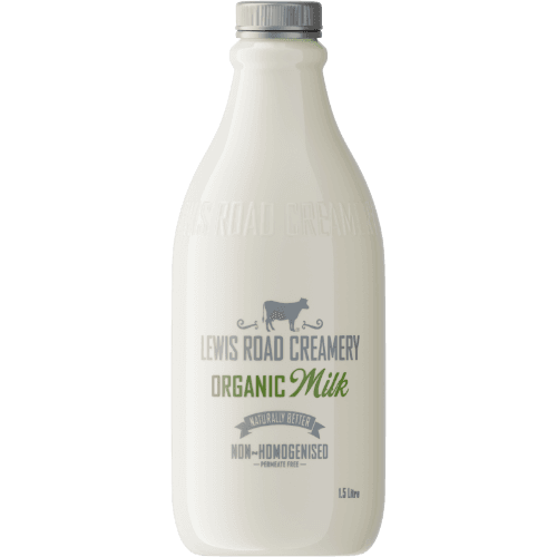 Lewis Road Creamery Organic Non-homogenised Milk