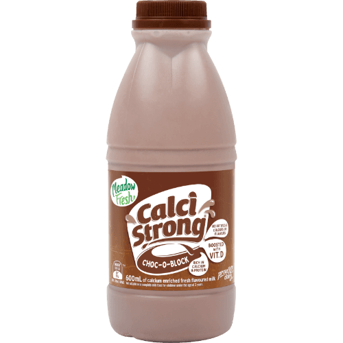 Meadow Fresh Calci Strong Choc-O-Block Flavoured Milk 600 mL