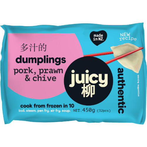 Juicy Authentic Pork, Prawn & Chive Dumplings