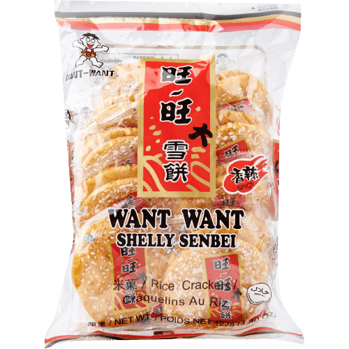 Want Want Shelly Senbei Crackers