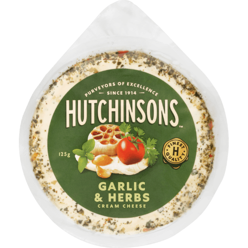 Hutchinsons Garlic & Herbs Cream Cheese