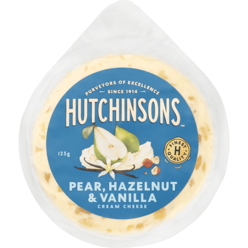 Hutchinsons Pear Hazelnut & Vanilla Cream Cheese