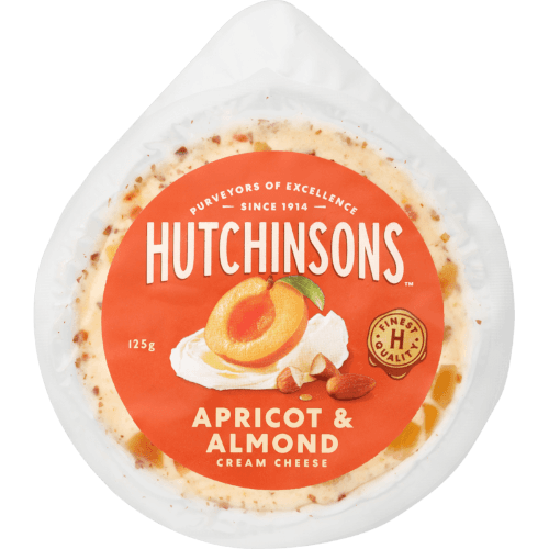 Hutchinsons Apricot & Almond Cream Cheese