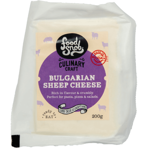 Food Snob Feta Cheese Bulgarian Sheep 200 g