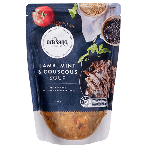 Artisano Lamb Mint & Couscous Soup