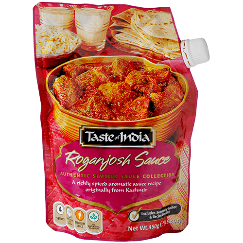 Taste of India Roganjosh Sauce Simmer Sauce 425 g