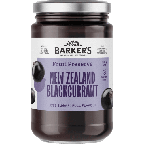 Barker's NZ Blackcurrant Fruit Preserve