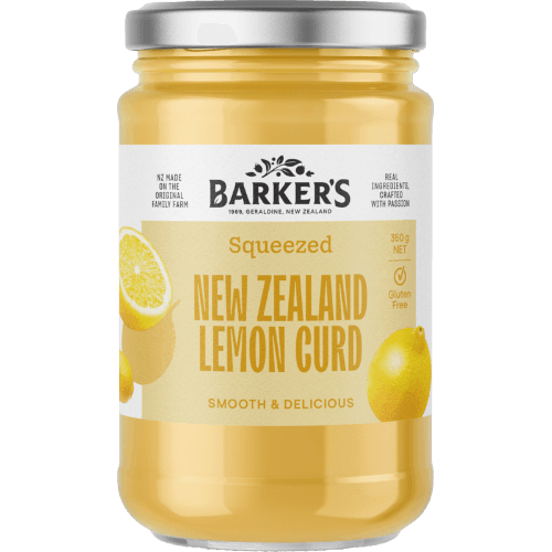 Barker's Squeezed New Zealand Lemon Curd