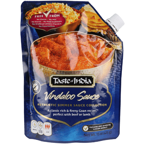 Taste of India Vindaloo Simmer Sauce