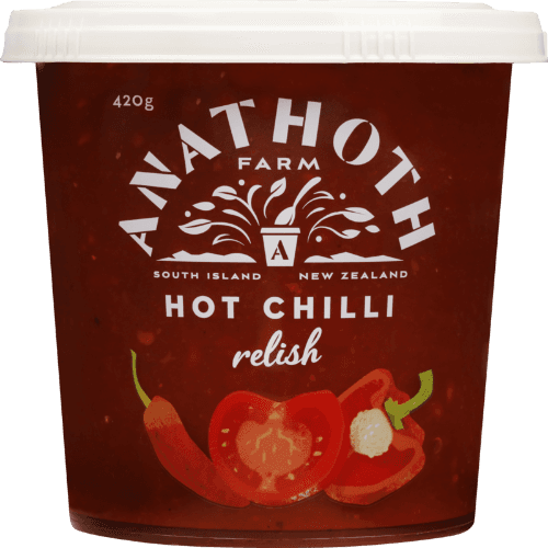 Anathoth Farm Hot Chilli Relish