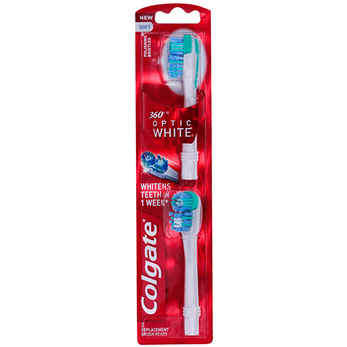 Colgate 360 Optic White Soft Toothbrush 2 pack
