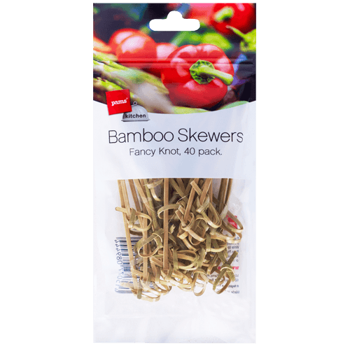 Pams Knotted Bamboo Skewers