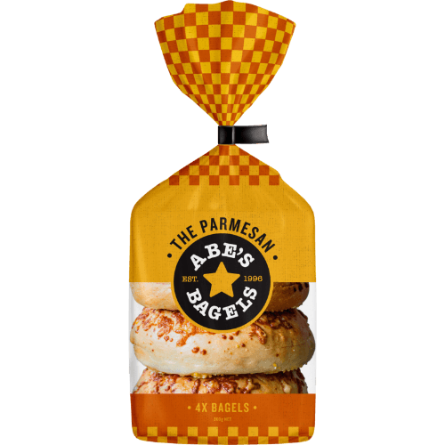 Abe's The Parmesan Bagels
