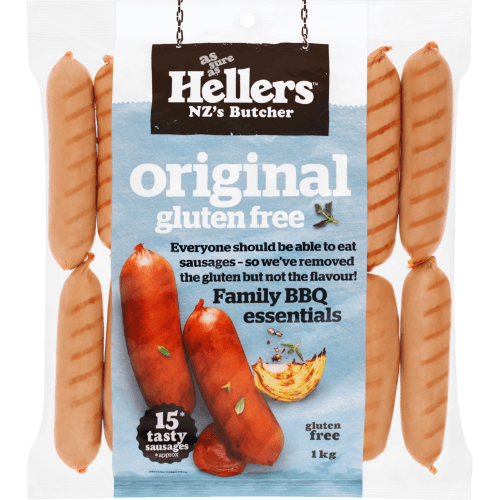 Hellers Gluten Free Original Sausages