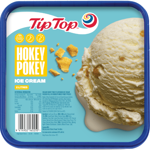 Tip Top Hokey Pokey Ice Cream
