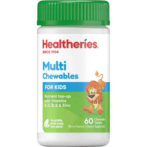 Healtheries For Kids Multi Chewables Berry Flavour Chewable Tablets