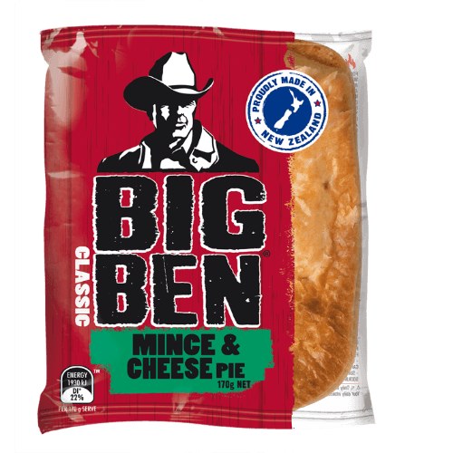 Big Ben Classic Mince & Cheese Pie
