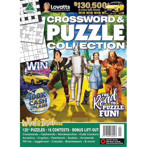 Lovatts Crossword & Puzzle Collection Monthly Magazine