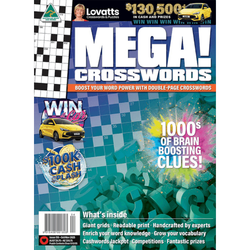 Lovatts Mega Crosswords Standard Magazine