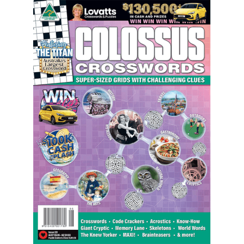 Lovatts Colossus Crosswords Standard Magazine