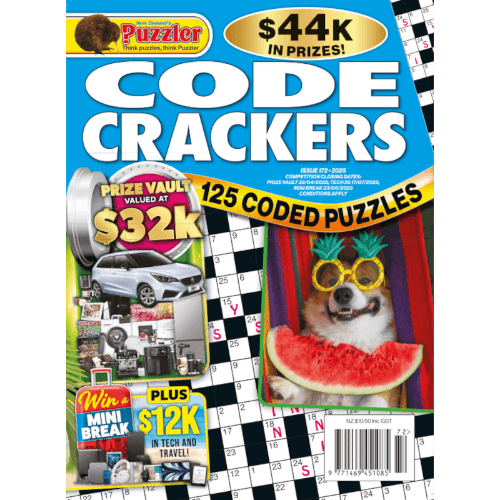 NZ's Puzzler Code Crackers Puzzler Magazine