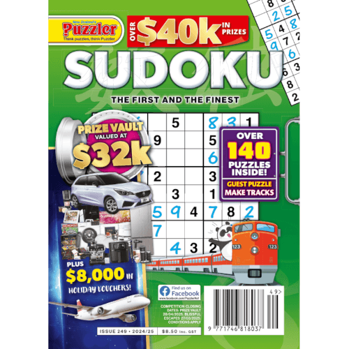 NZ's Puzzler Sudoku Standard Magazine