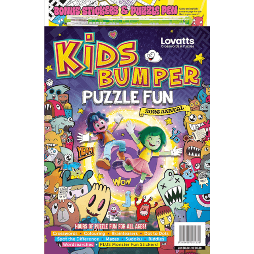 Lovatts Puzzle Fun For Kids Standard Magazine