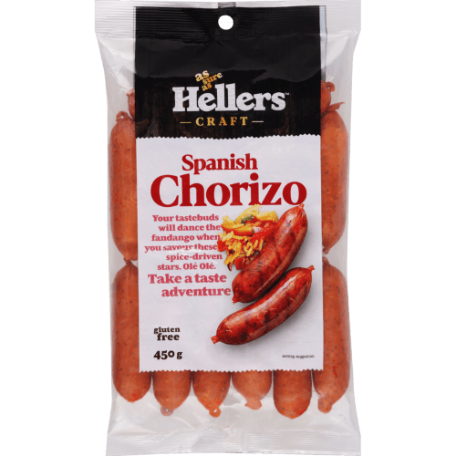 Hellers Craft Spanish Chorizo Smoked Sausages