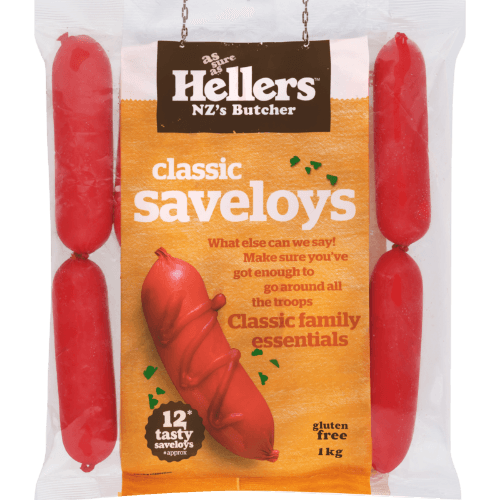 Hellers Classic Saveloys