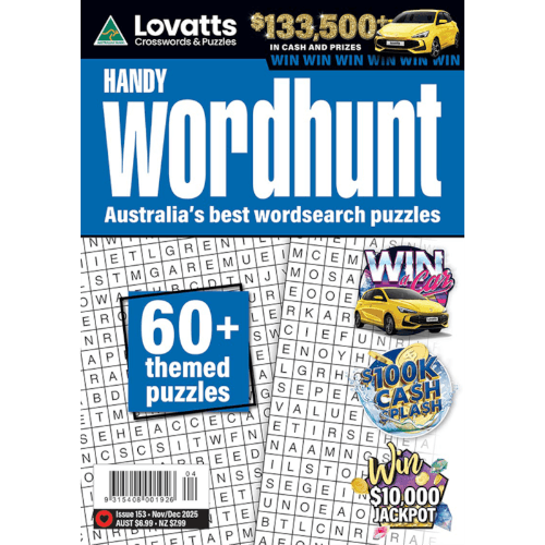 Lovatts Handy Wordhunt Standard Magazine