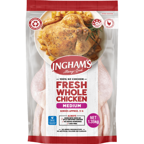 Ingham's Fresh Whole Chicken Medium 1.35 kg