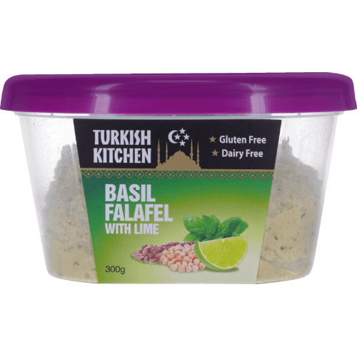 Turkish Kitchen Fresh Basil Falafel With Lime