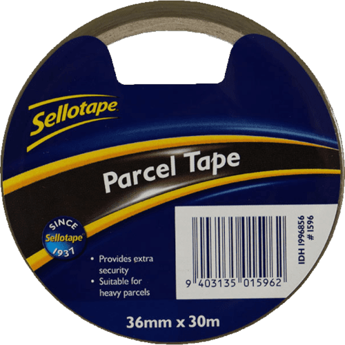 Sellotape Parcel Tape Brown 36mm x 30m