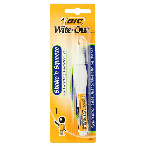 Bic White-Out Shake 'n Squeeze Correction Pen