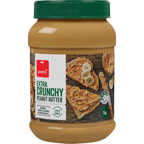 Pams Extra Crunchy Peanut Butter