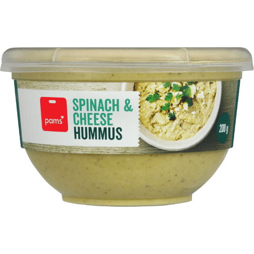 Pams Spinach & Cheese Hummus