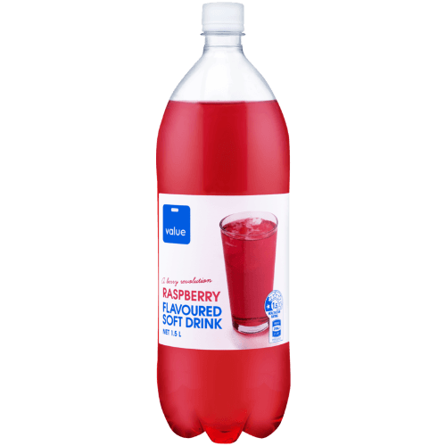 Value Raspberry Flavoured Soft Drink