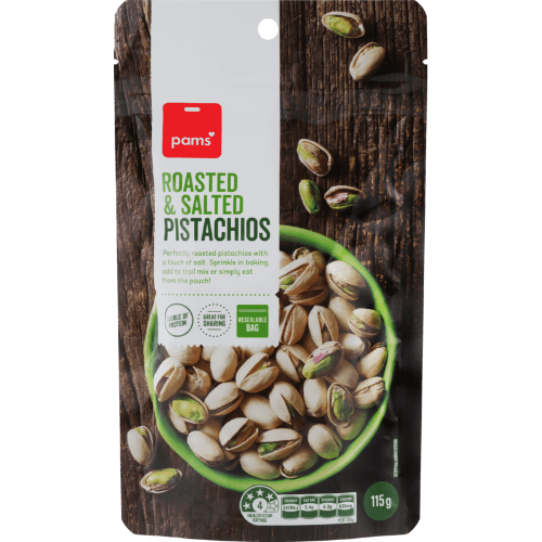 Pams Roasted & Salted Pistachios