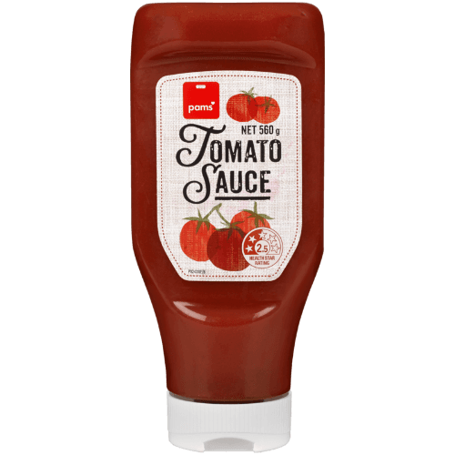 Pams Upside Down Tomato Sauce