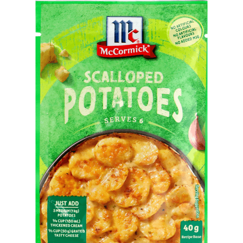 McCormick Scalloped Potatoes Recipe Base