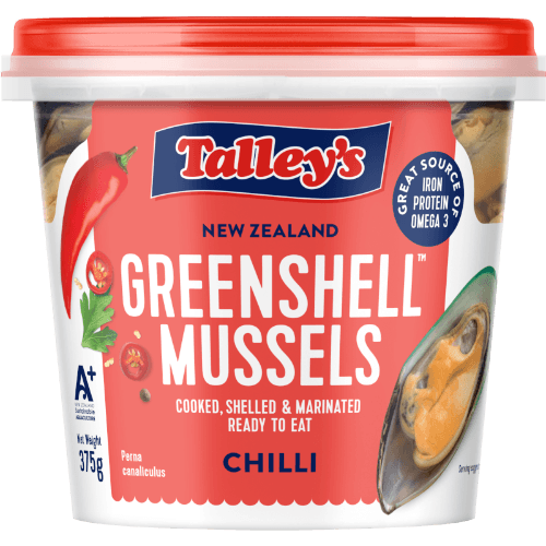 Talley's Chilli Greenshell Mussels