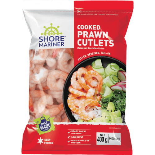 Shore Mariner Cooked Prawn Cutlets