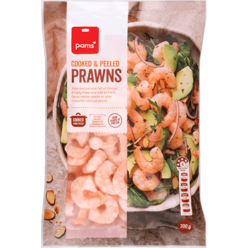 Pams Cooked & Peeled Prawns