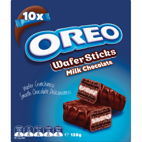 Oreo Milk Chocolate Wafer Sticks