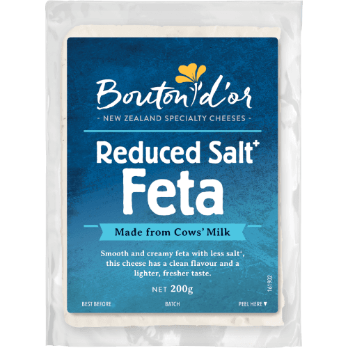 Bouton d'or Reduced Salt Feta Cheese