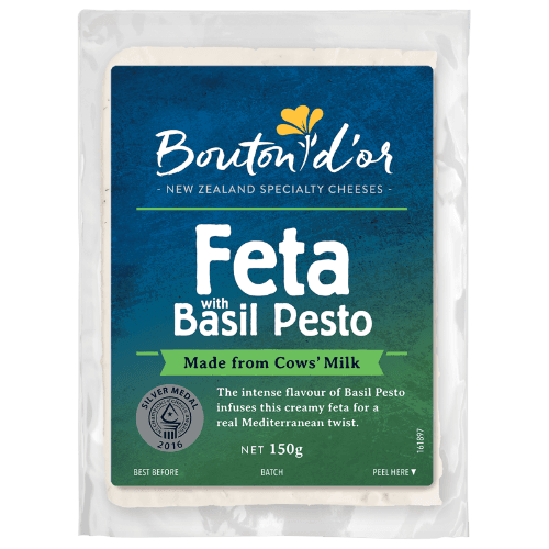 Bouton d'or Basil Pesto Feta Cheese